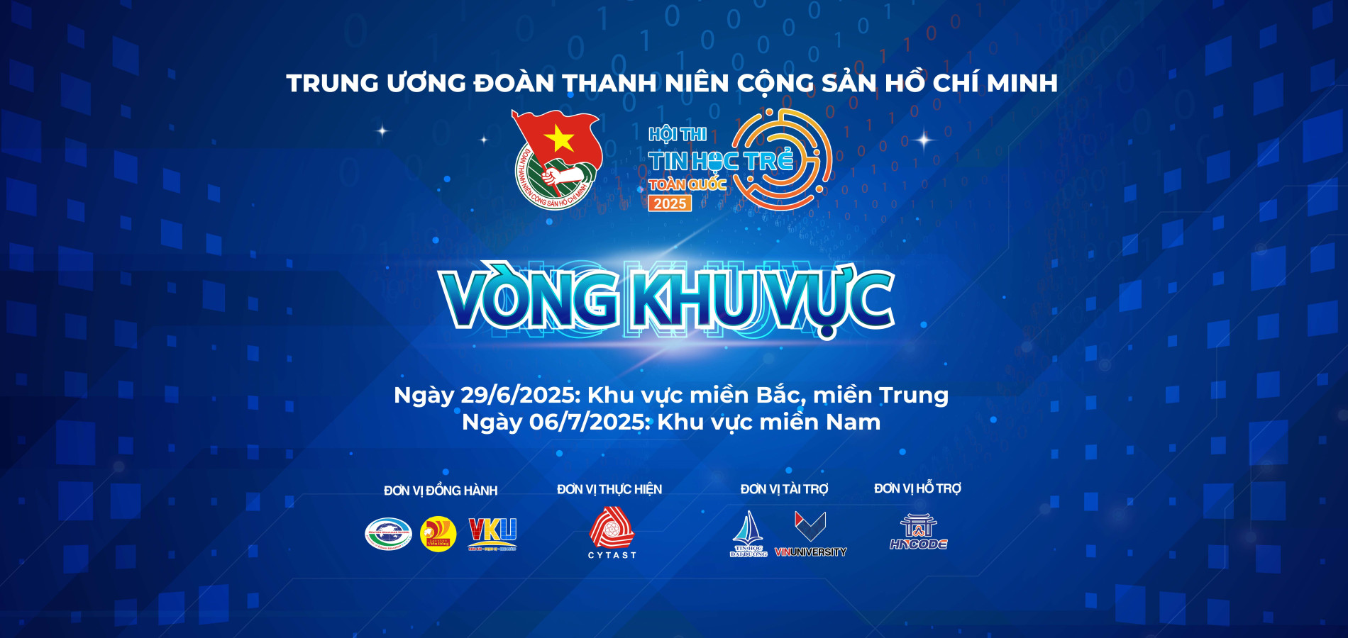VÒNG KHU VỰC HỘI THI TIN HỌC TRẺ TOÀN QUỐC LẦN THỨ 31, NĂM 2025