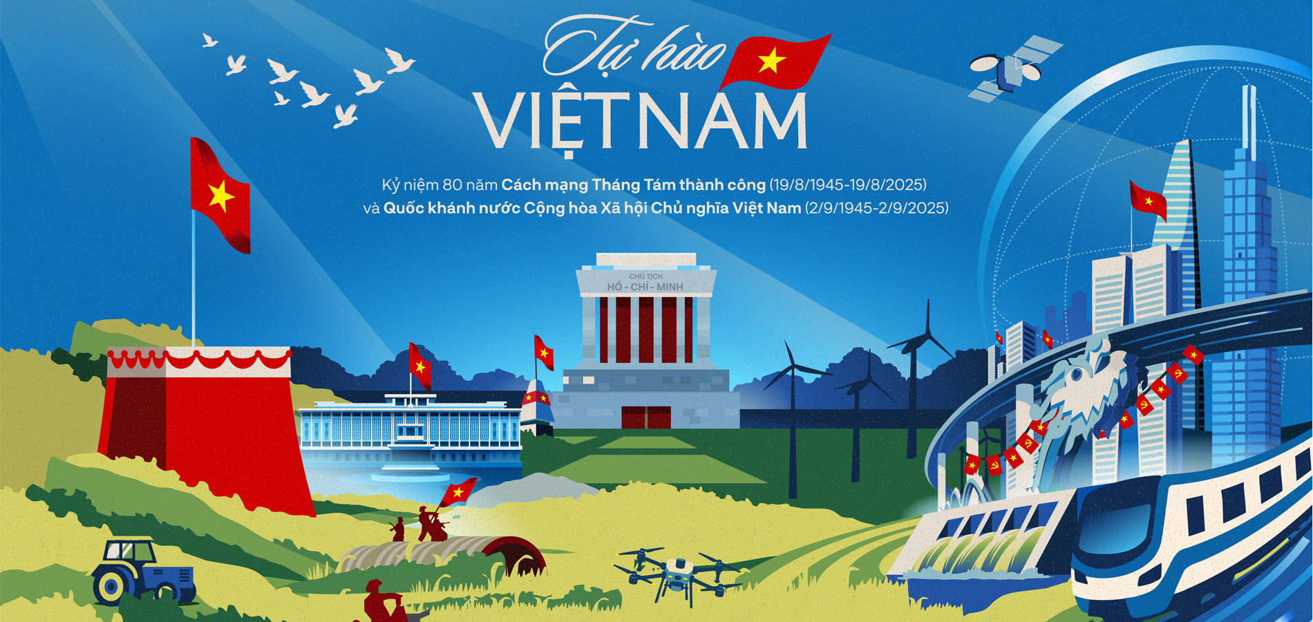 80 NĂM QUỐC KHÁNH NƯỚC CỘNG HÒA XÃ HỘI CHỦ NGHĨA VIỆT NAM