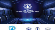 Logo chính thức của Giải thưởng Nữ sinh khoa học công nghệ Việt Nam năm 2022